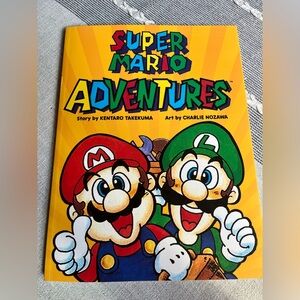Nintendo Super Mario Adventures Book- Comics.  90s Nostalgia.